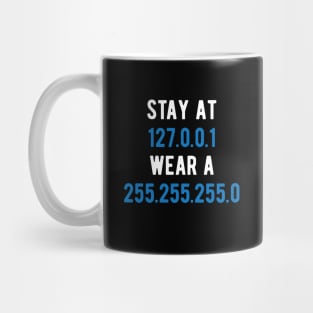 STAY-AT-127.0.0.1-WEAR-A-255.255.255.0 Mug